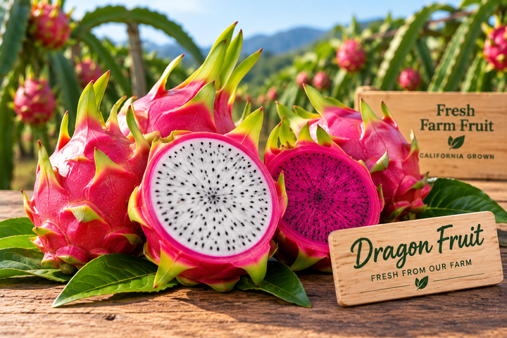 White Flesh Dragon Fruit
